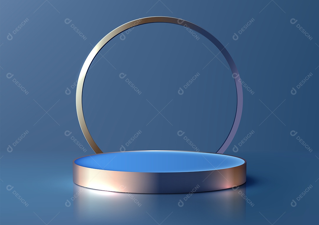 Modelo de Pódio Vetor EPS Editável