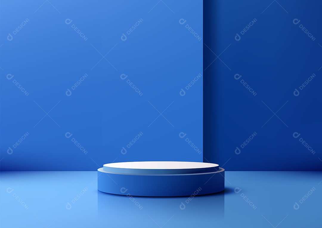 Modelo de Pódio Vetor EPS Editável