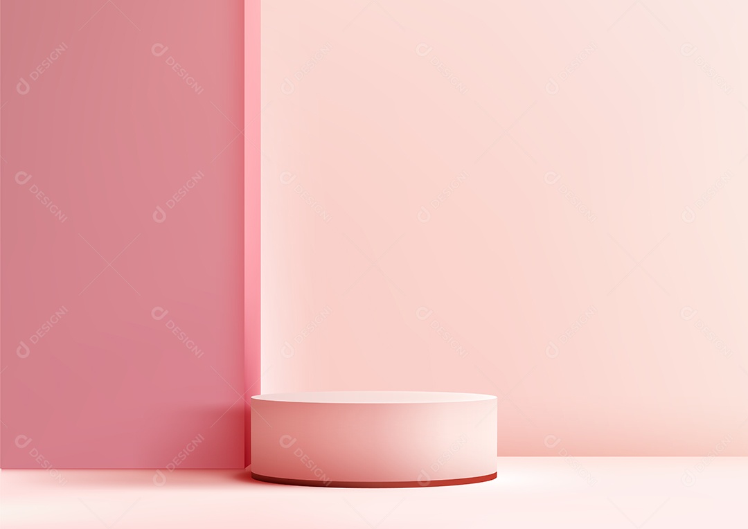 Modelo de Pódio Vetor EPS Editável