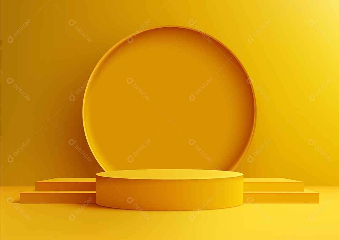 Modelo de Pódio Vetor EPS Editável