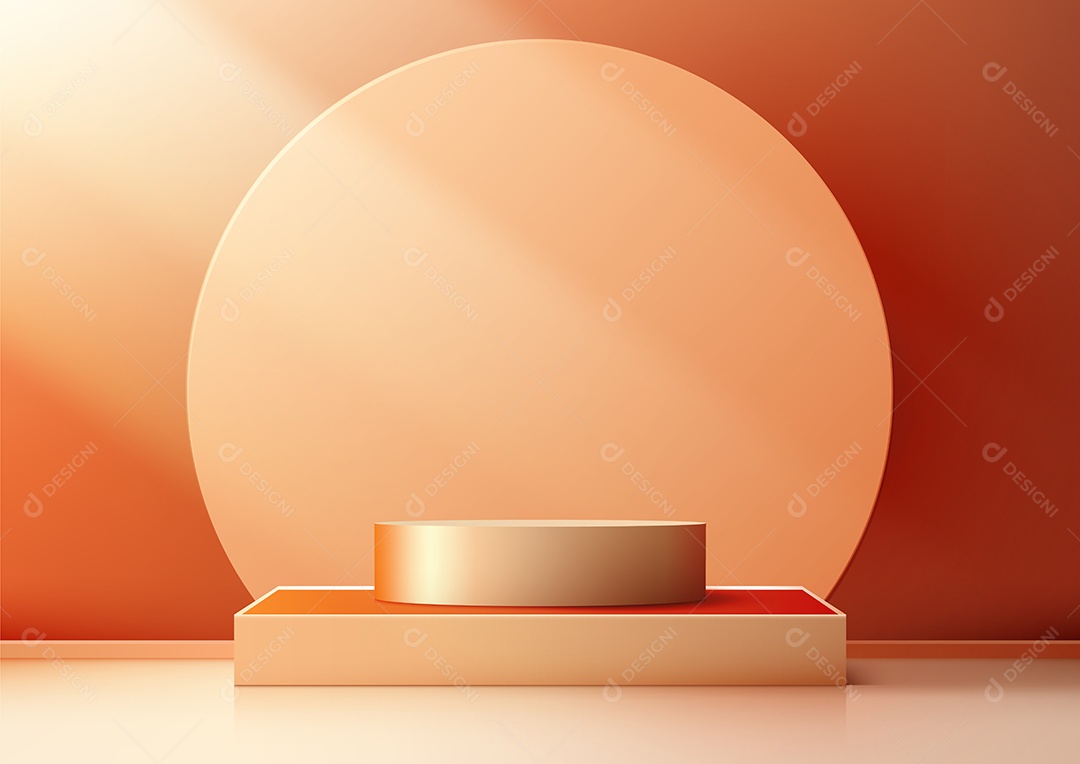 Modelo de Pódio Vetor EPS Editável