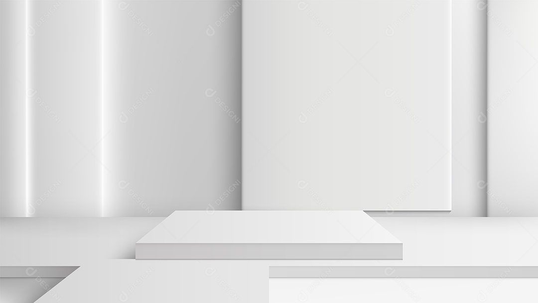 Modelo de Pódio Vetor EPS Editável