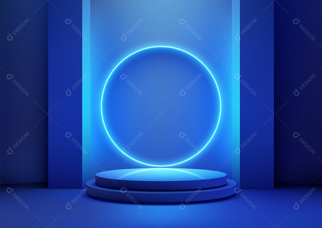 Modelo de Pódio Vetor EPS Editável