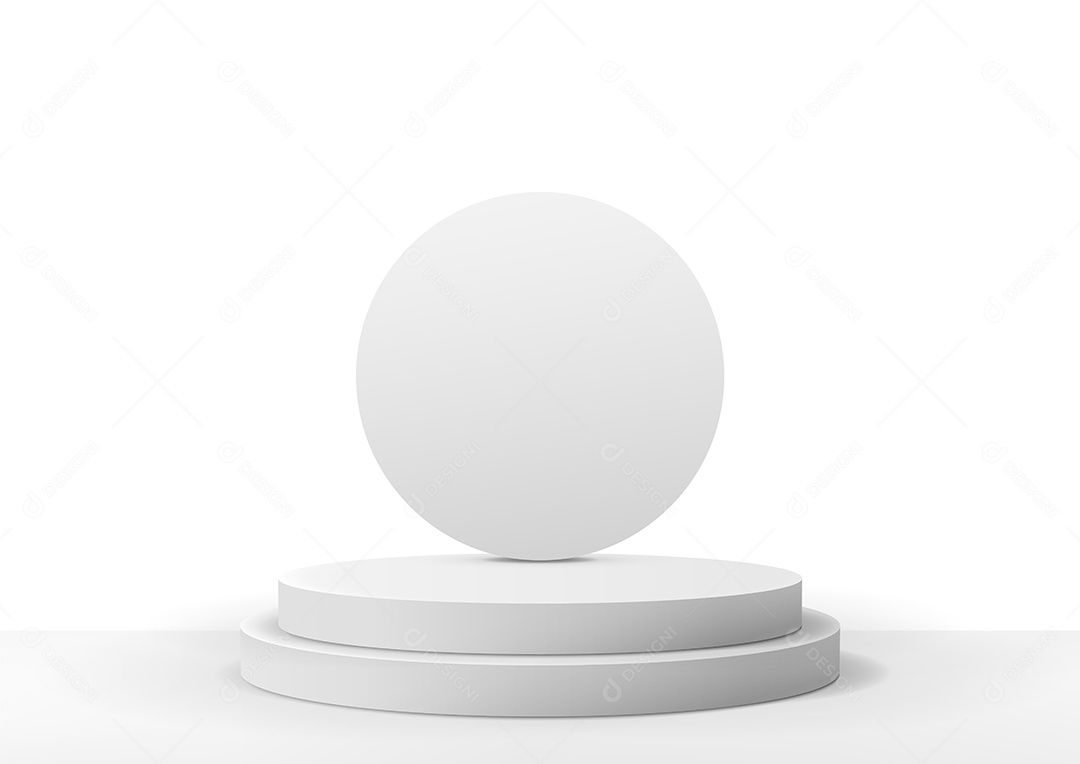 Modelo de Pódio Vetor EPS Editável