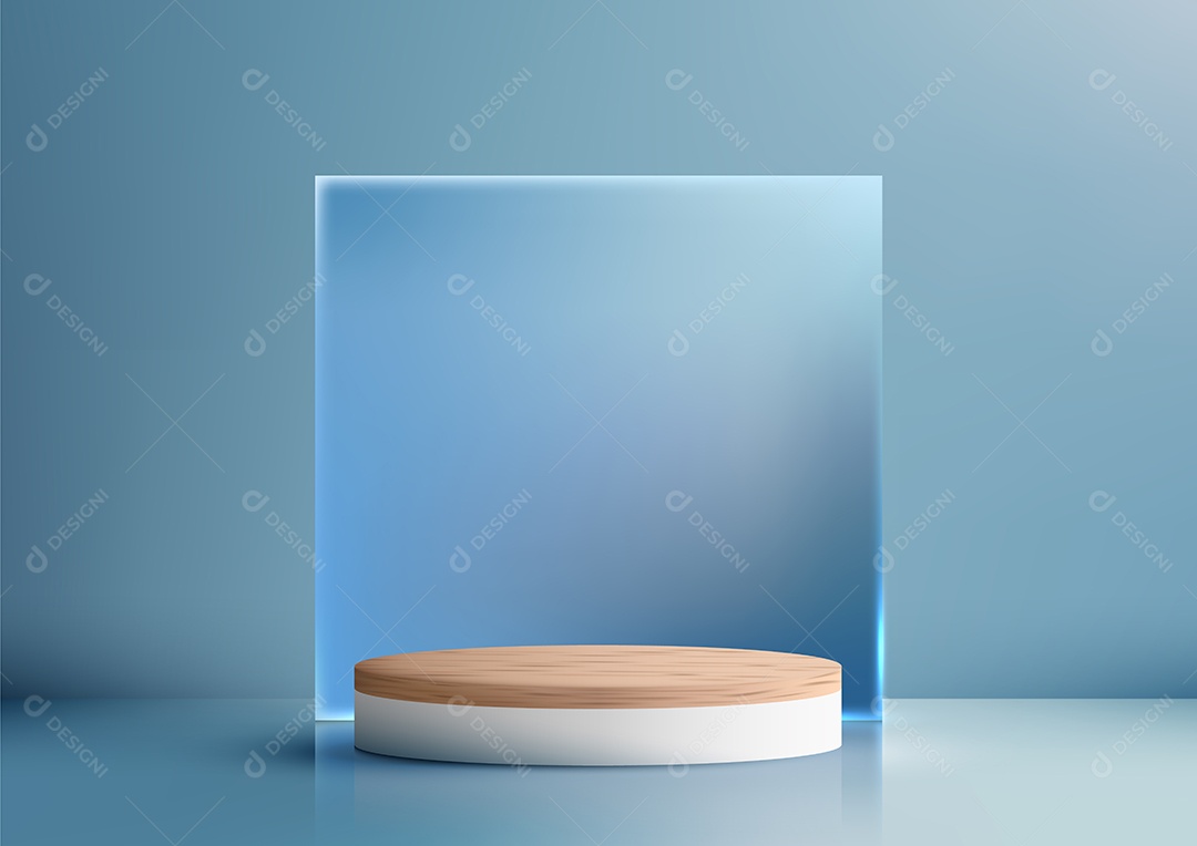 Modelo de Pódio Vetor EPS Editável