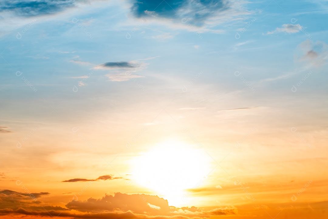 Fundo abstrato de céu