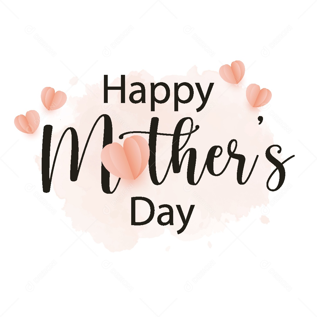 Feliz Dia das Mães Ilustração Vetor EPS