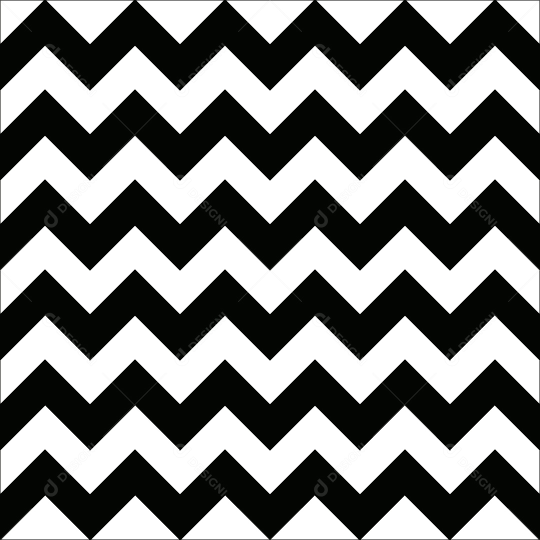 Padrão em Ziguezague Ilustração Vetor EPS