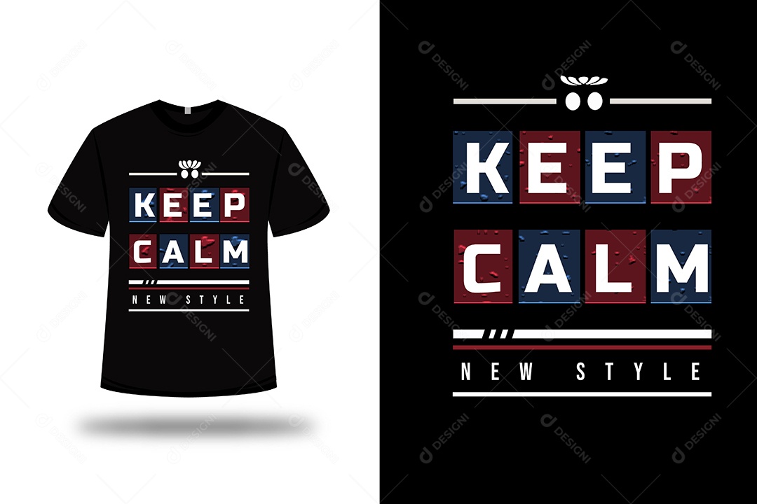 Camiseta Novo Estilo Vetor EPS