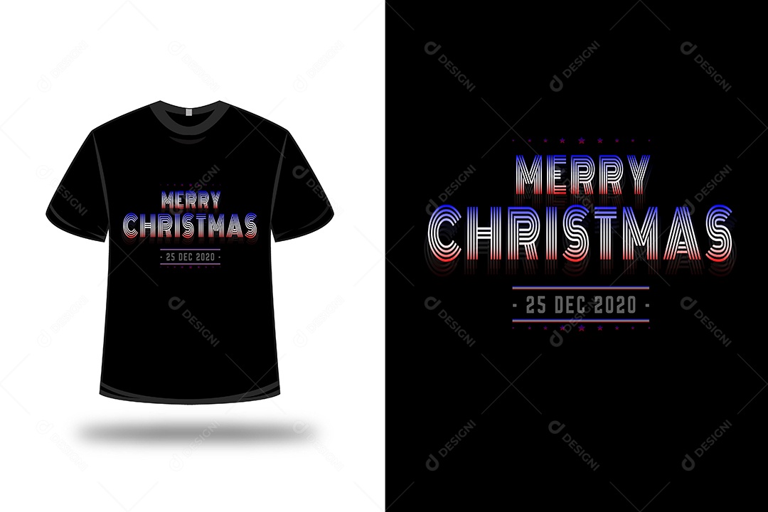 Camiseta Feliz Natal  Vetor EPS