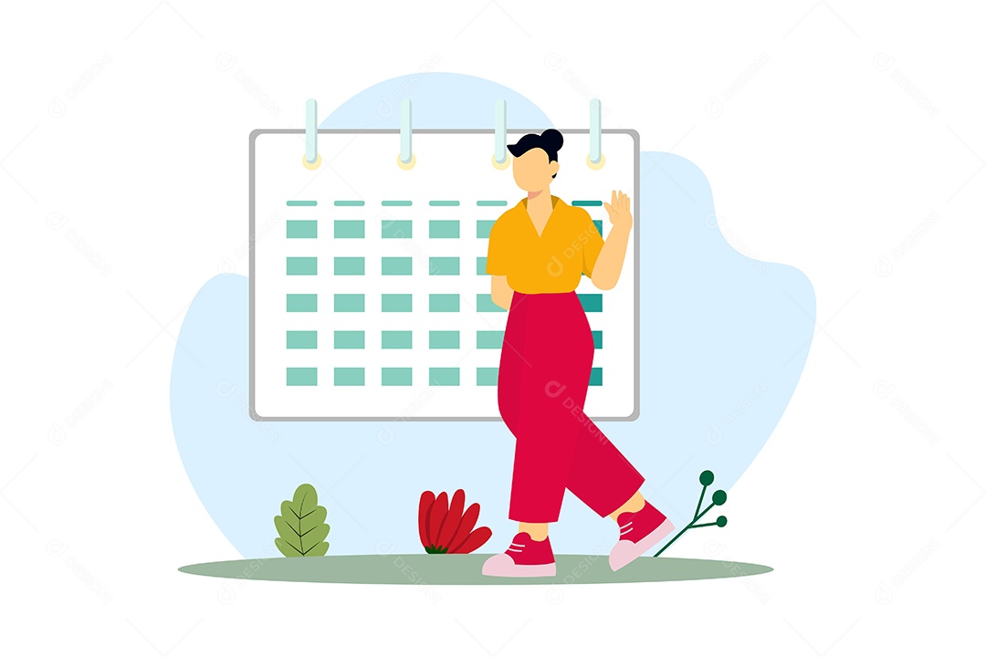 Ilustração do Dia da Terra Votar EPS