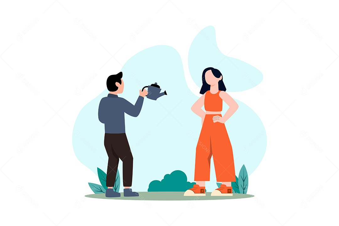 Ilustração do Dia da Terra Votar EPS