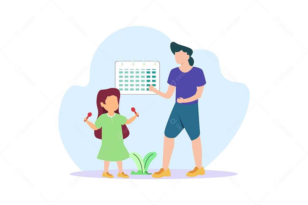 Ilustração do Dia da Terra Votar EPS