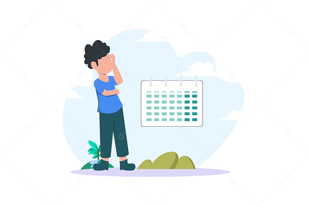 Ilustração do Dia da Terra Votar EPS