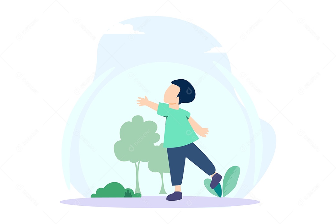 Ilustração do Dia da Terra Votar EPS