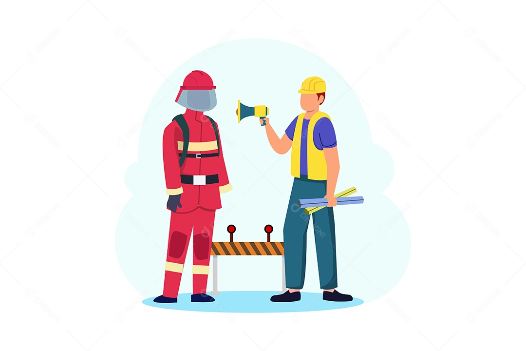 Ilustração do Dia do Trabalho Vetor EPS