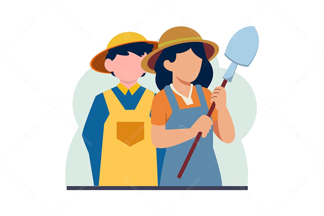 Ilustração do Dia do Trabalho Vetor EPS