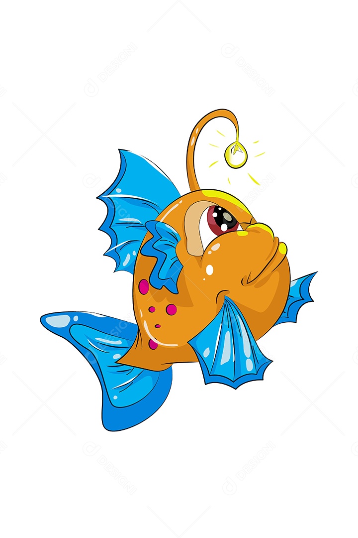 Peixe Animal Ilustração Vetor EPS + AI