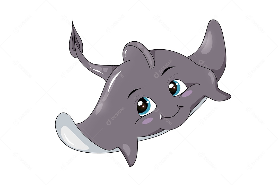 Arraia Animal Ilustração Vetor EPS + AI