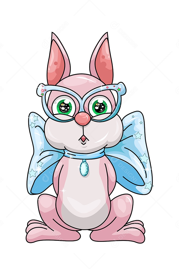 Coelho Animal Ilustração Vetor EPS + AI