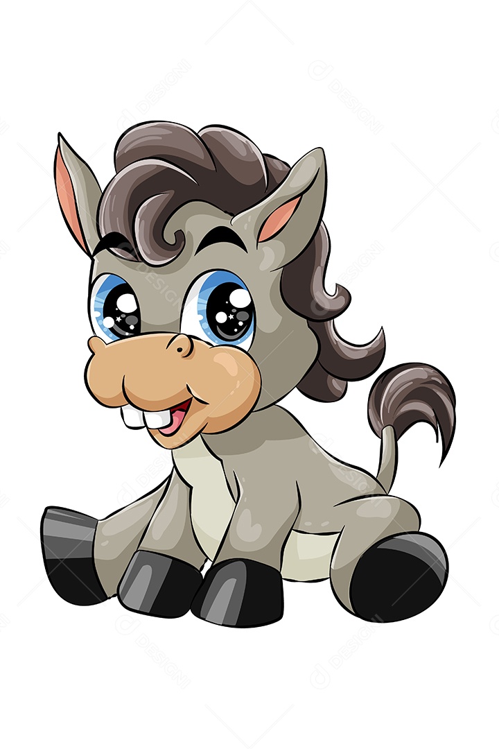 Cavalo Animal Ilustração Vetor EPS + AI