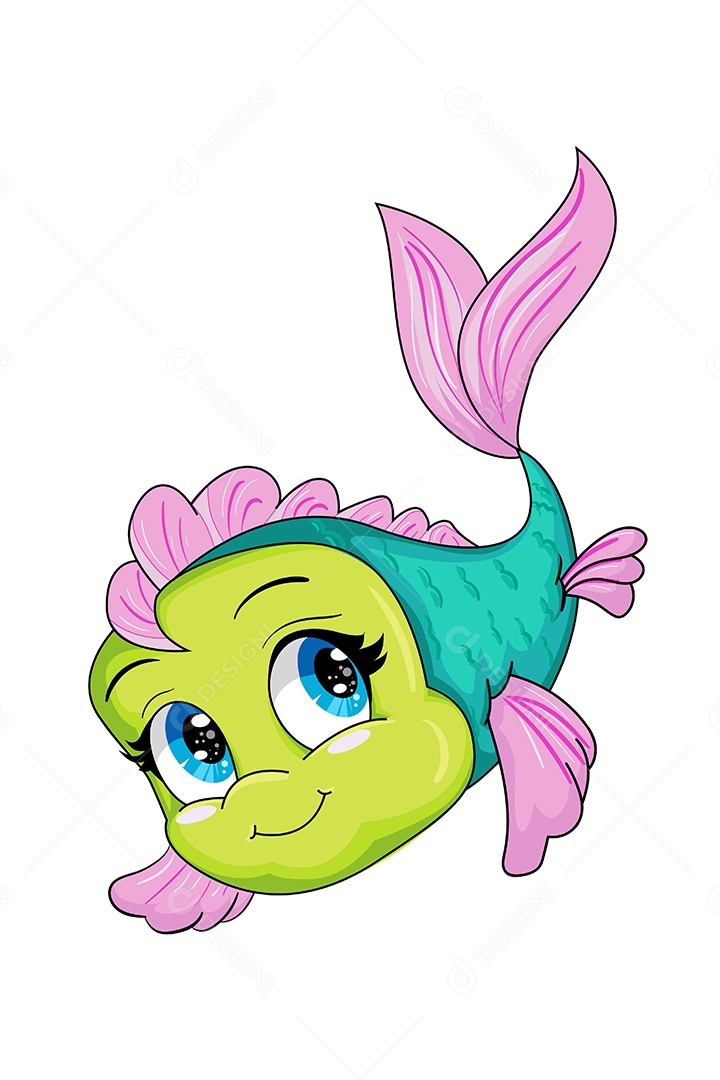 Peixe Animal Ilustração Vetor EPS + AI