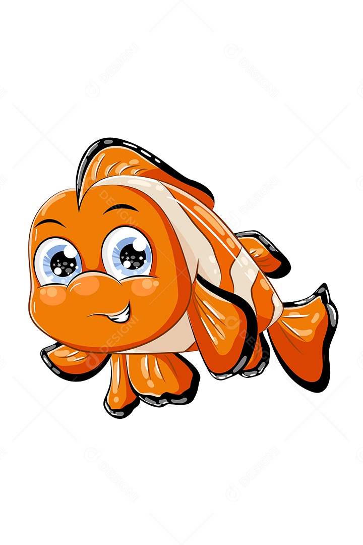 Peixe Animal Ilustração Vetor EPS + AI