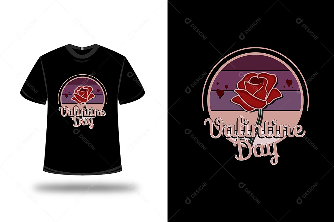 Camiseta dia dos Namorados Vetor EPS