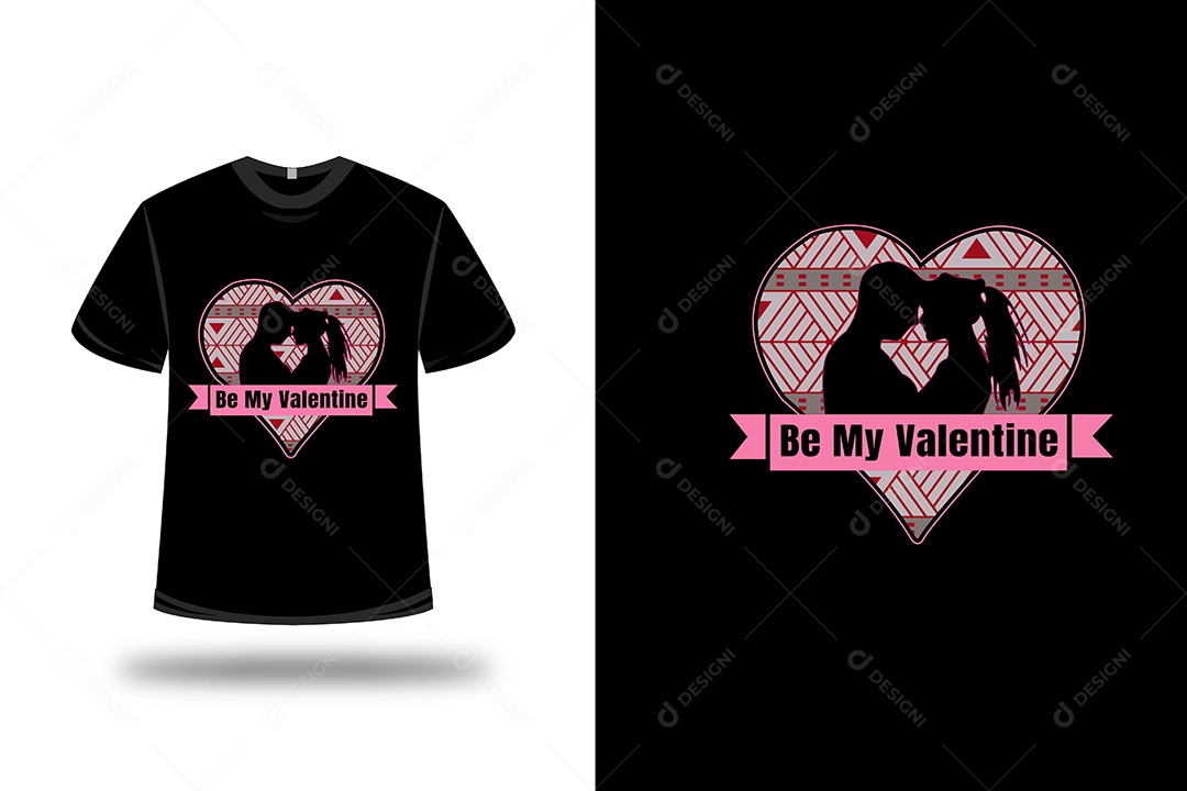 Camiseta Seja Meu Namorado Vetor EPS