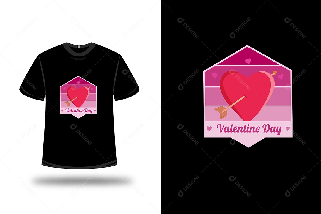 Camiseta dia dos Namorados Vetor EPS