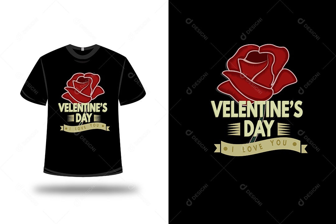 Camiseta dia dos Namorados Vetor EPS