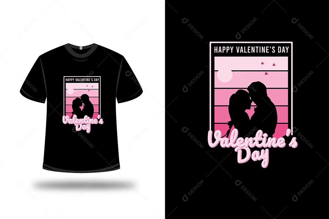 Camiseta dia dos Namorados Vetor EPS