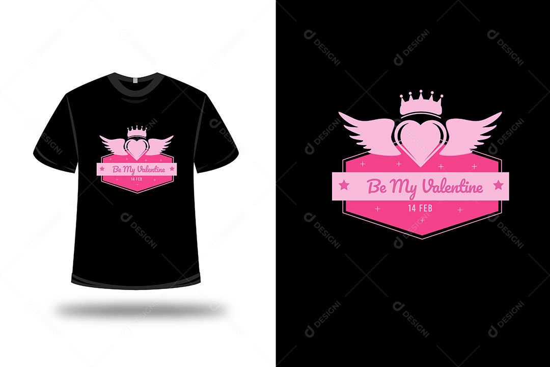 Camiseta Feliz dia dos Namorados Vetor EPS