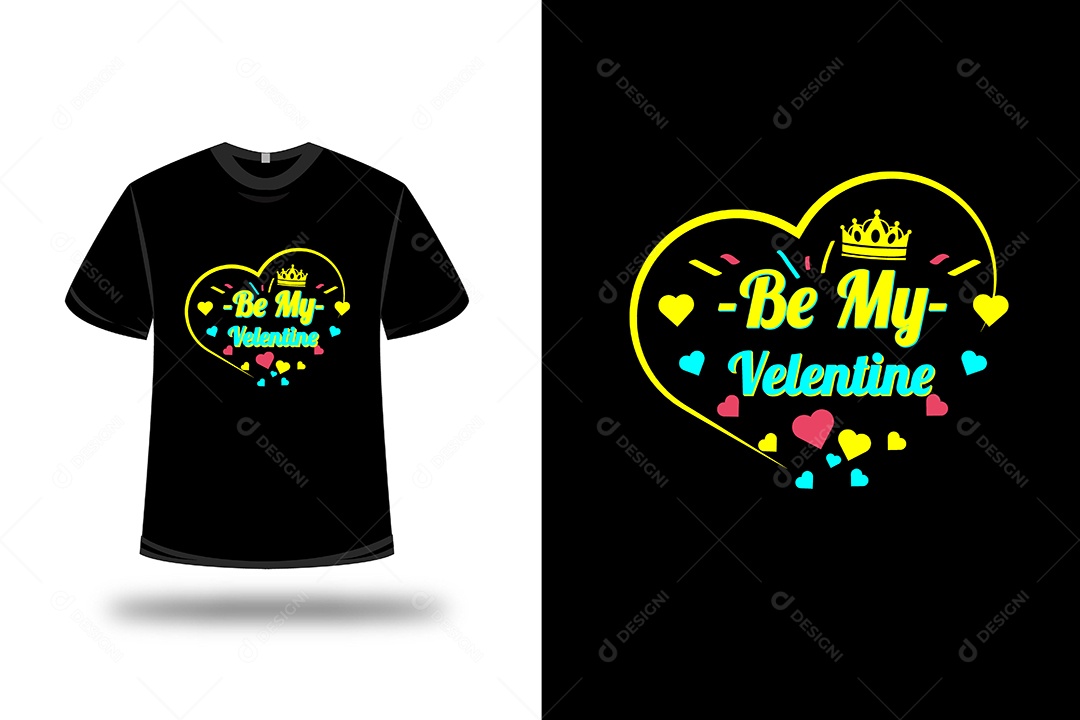 Camiseta Seja meu Namorado  Vetor EPS