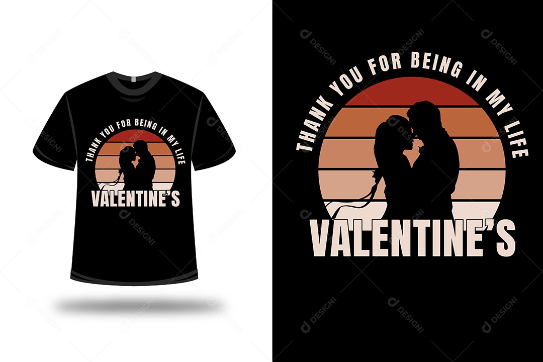 Camiseta dia dos Namorados Vetor EPS