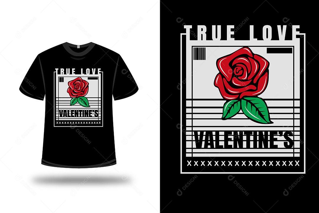 Camiseta dia dos Namorados Vetor EPS