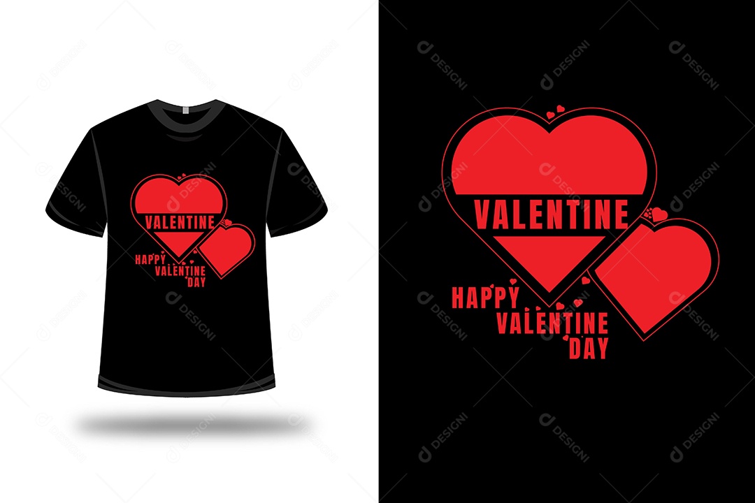 Camiseta Dia Dos Namorados Vetor EPS