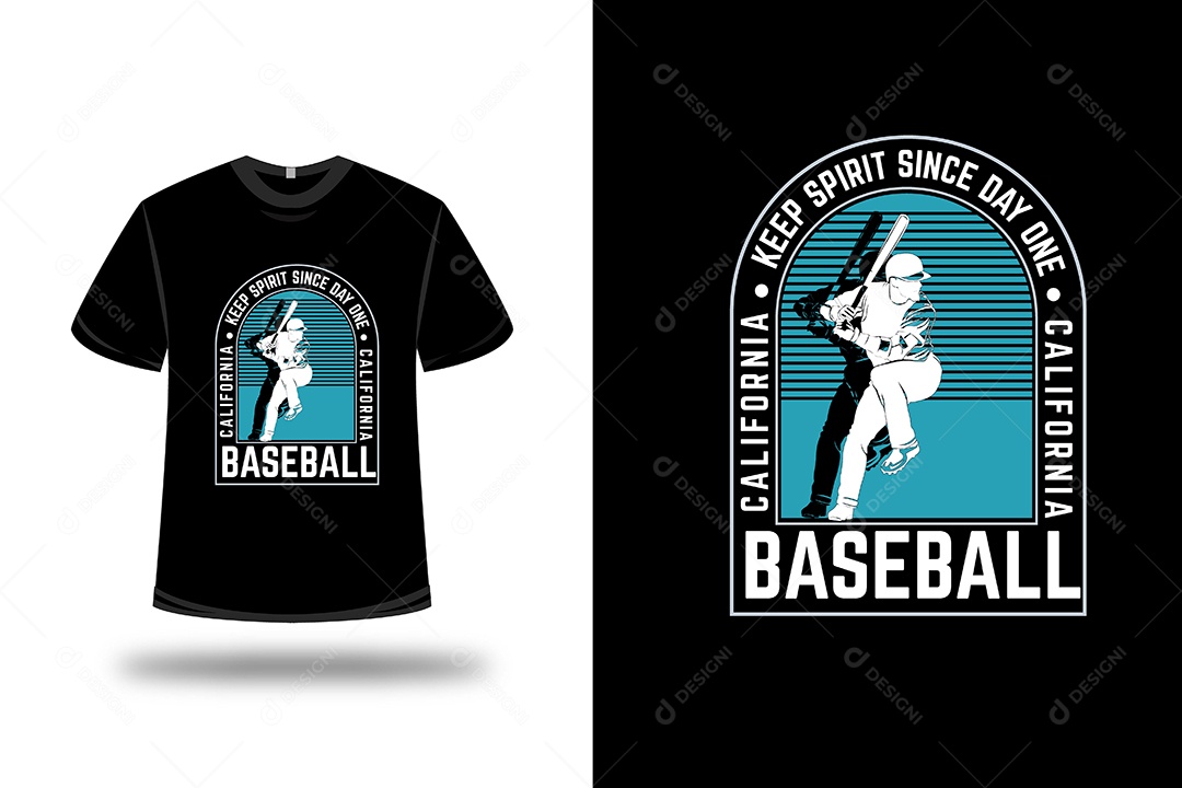 Camiseta Beisebol Vetor EPS