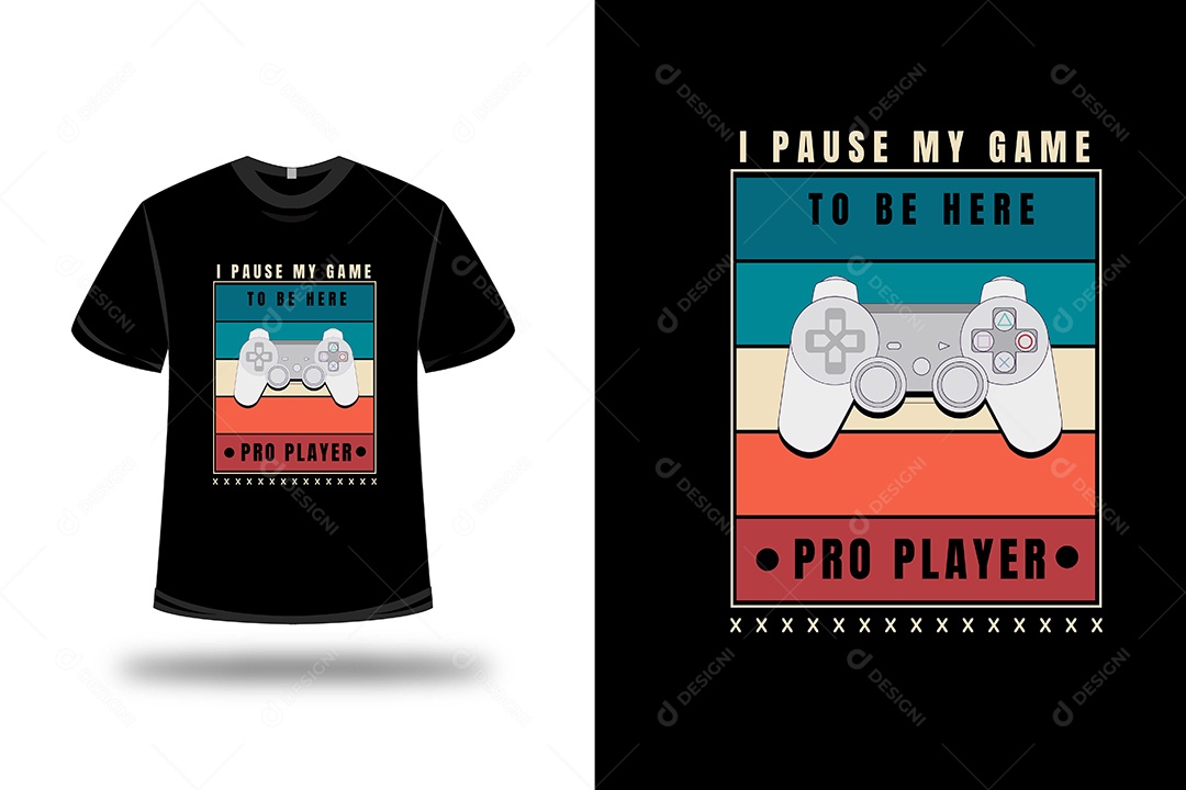 Camiseta Jogador Profissional Vetor EPS