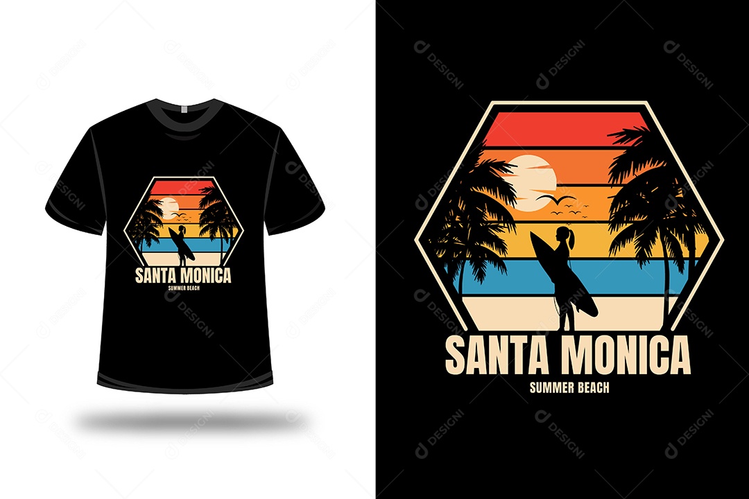 Camiseta As Montanhas  Vetor EPS