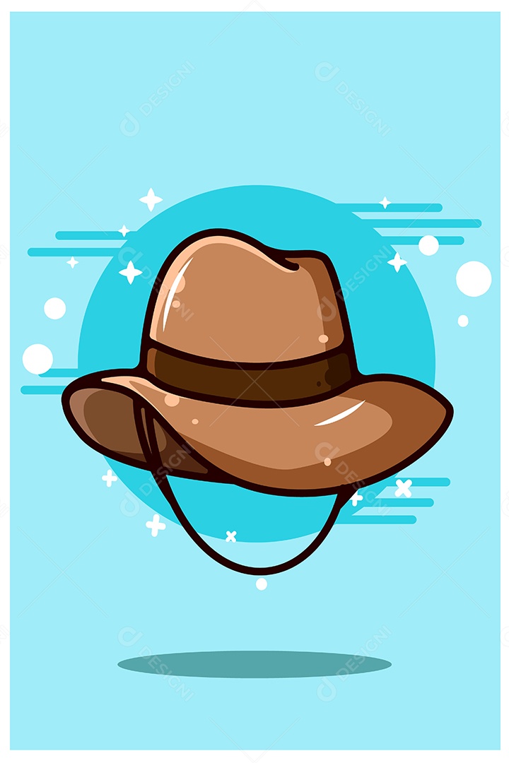 Chapéu Ilustração Vetor EPS + AI