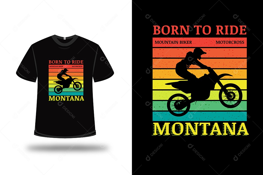 Camiseta Ciclista de Montanha Vetor EPS