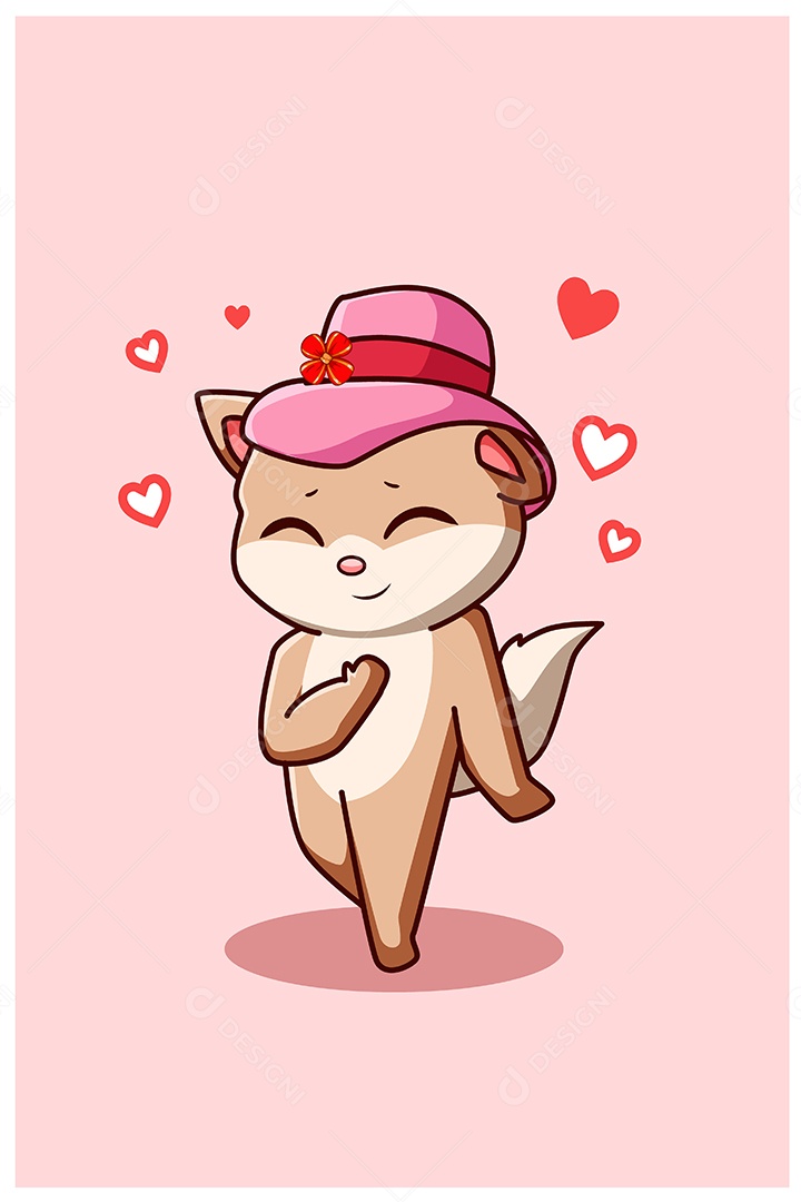 Gato Animal Ilustração Vetor EPS + AI