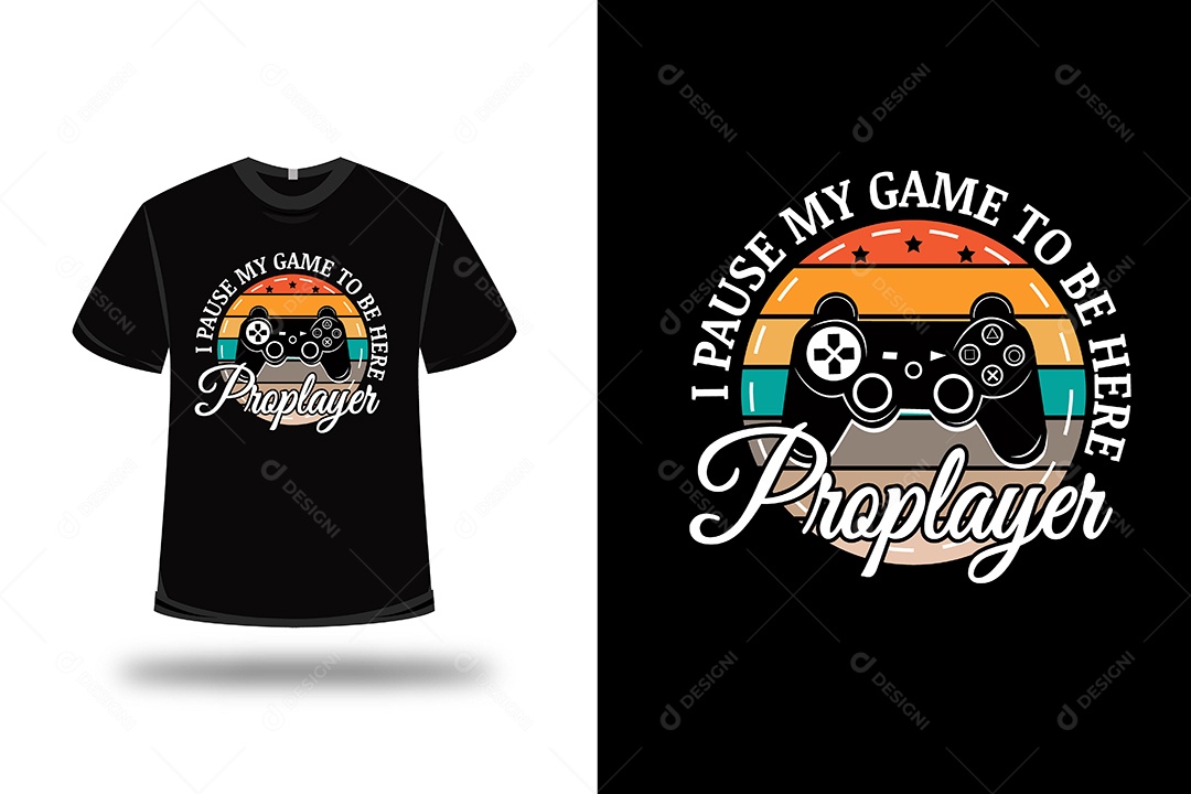 Camiseta  Jogador Profissional Vetor EPS