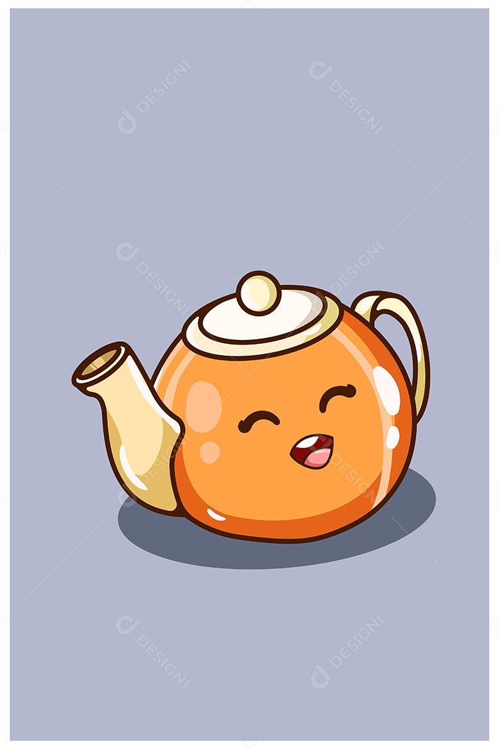 Bule Ilustração Vetor EPS + AI