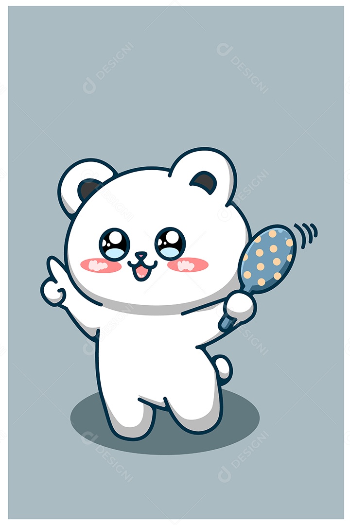 Urso Ilustração Vetor EPS + AI