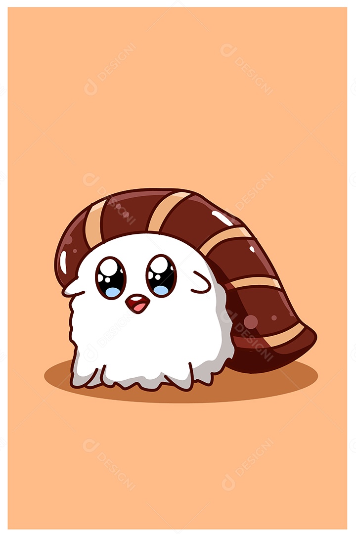 Sushi Ilustração Vetor EPS + AI