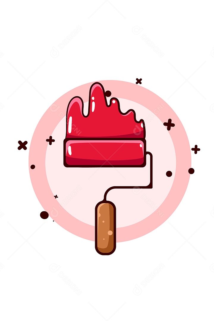 Pintura Ilustração Vetor EPS + AI