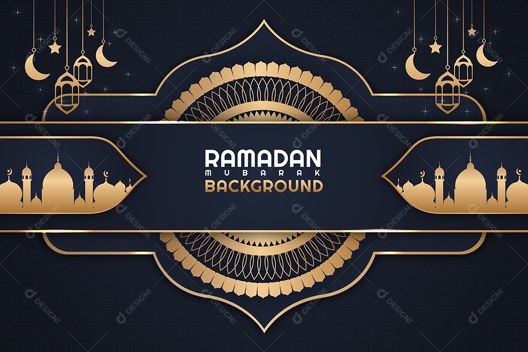 Ramadã Kareem Vetor EPS Editável