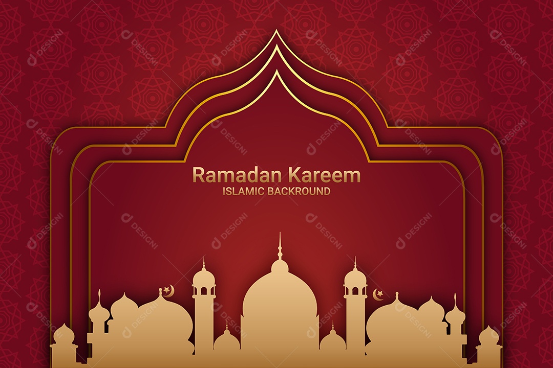 Ramadã Kareem Vetor EPS Editável